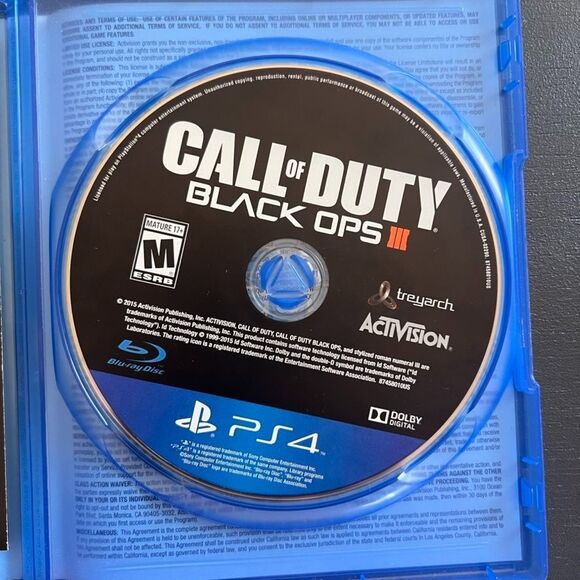 Call of Duty Black Ops III 3 Sony Playstation 4 PS4 Video Game - Picture 3 of 3